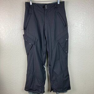 Ripzone Core 5000 Snow Ski Charcoal 5K Waterproof Cargo Pants 31x29